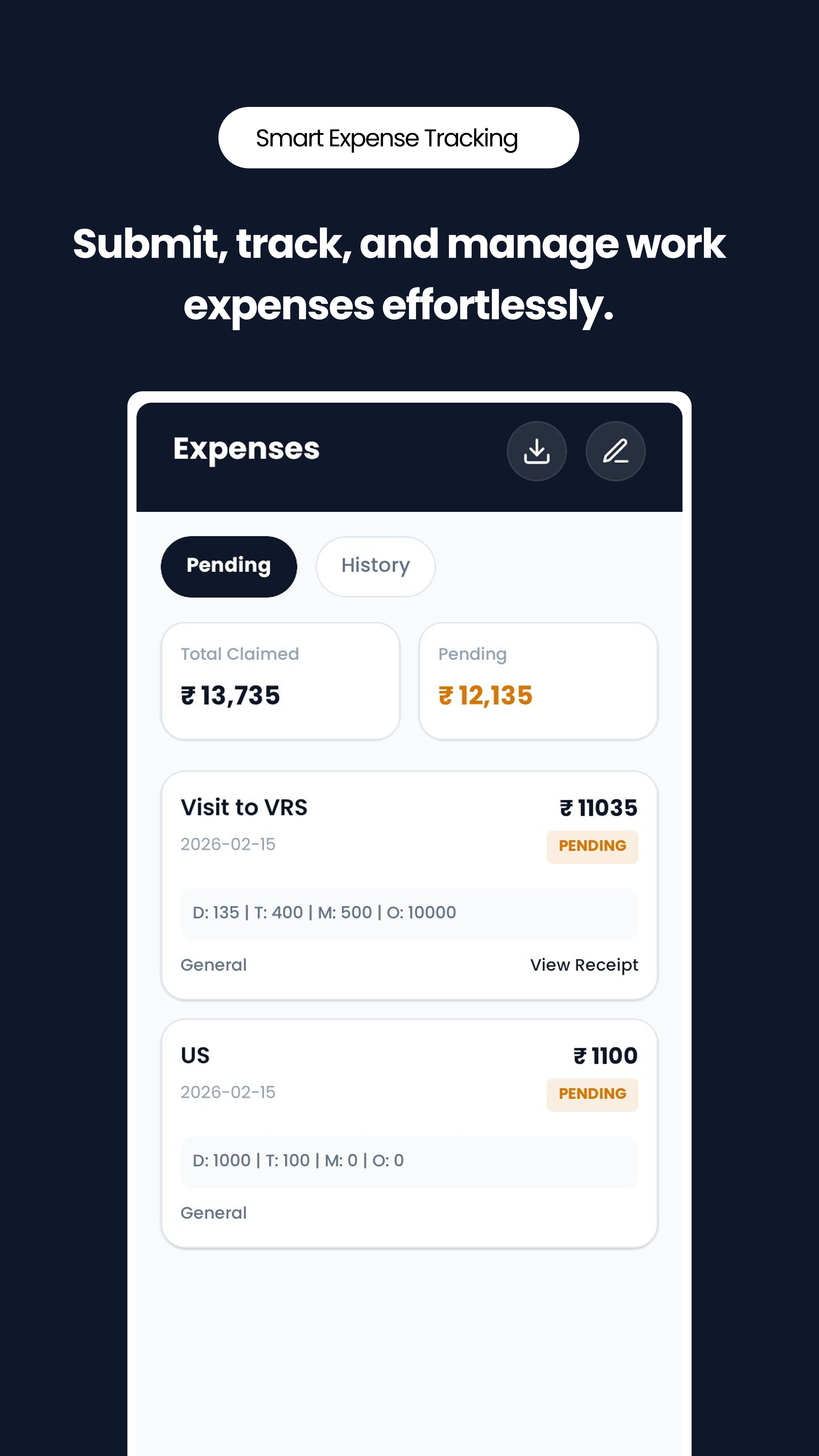 Expense Claims